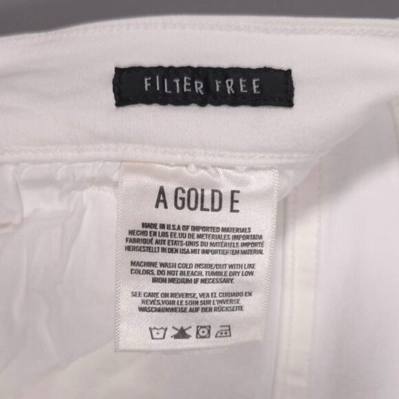 AGOLDE PREMIUM Women's Jeans Size 28 FILTER FREE White USA🇺🇸MADE A018B-799‎ - Picture 8 of 12